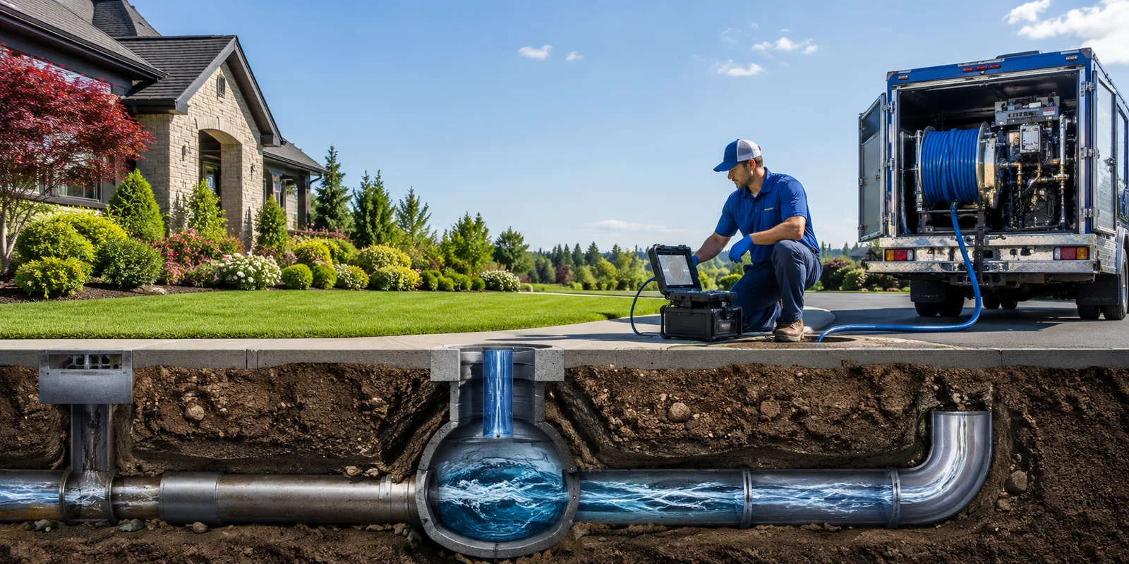 Drainage restoration information for Falls Church, VA